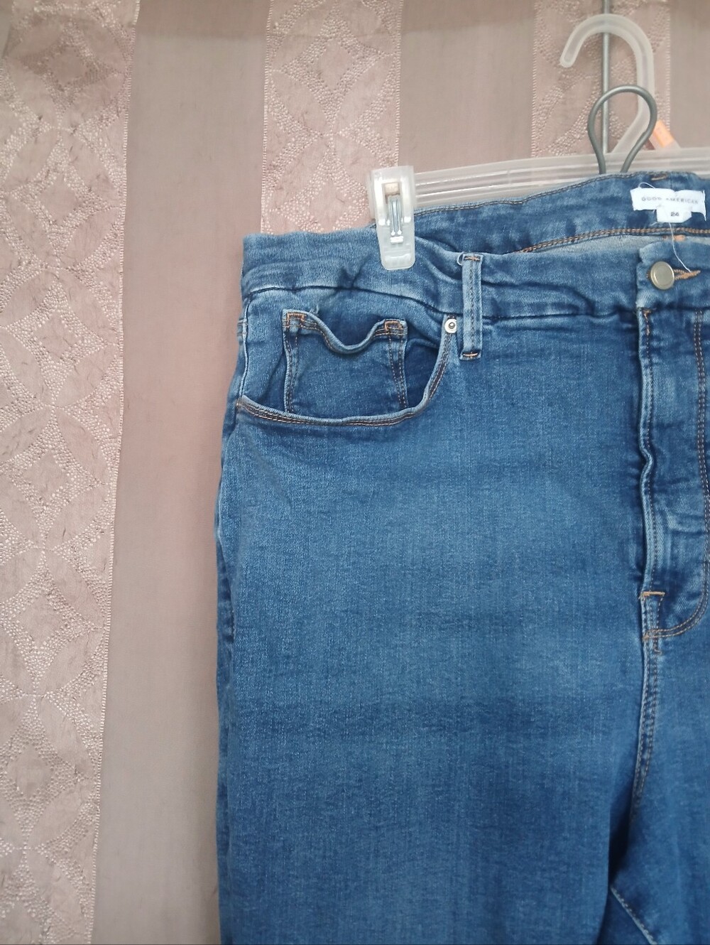 💎 Good Americam Good Legs Straight Jeans Long - Picture 10 of 11